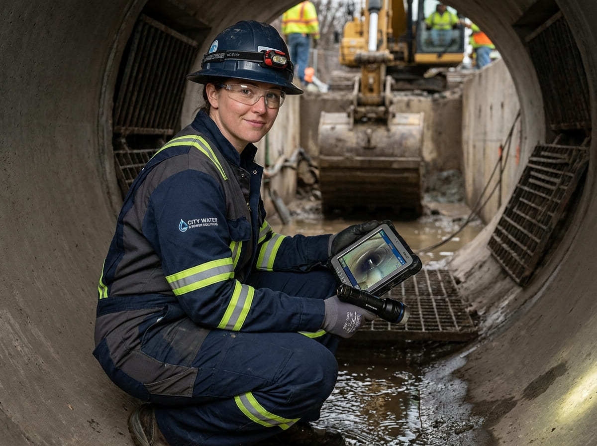 Sewer Line Inspection & Replacement in Addison